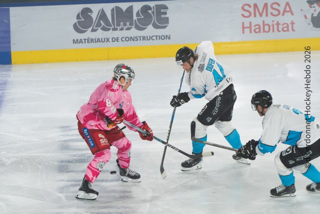Photo hockey match Grenoble  - Marseille le 04/10/2026
