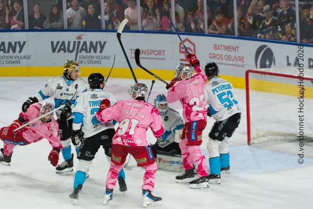 Photo hockey match Grenoble  - Marseille le 04/10/2026