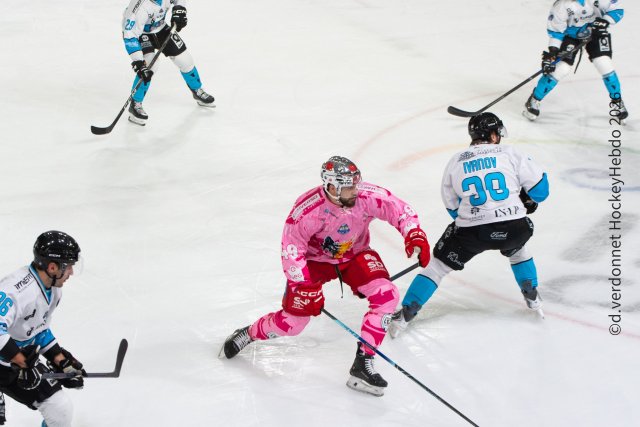 Photo hockey match Grenoble  - Marseille le 04/10/2026