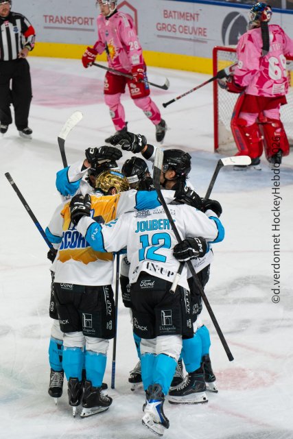 Photo hockey match Grenoble  - Marseille le 04/10/2026