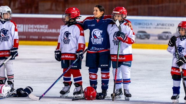 Photo hockey match Lyon  - Montpellier le 03/10/2026