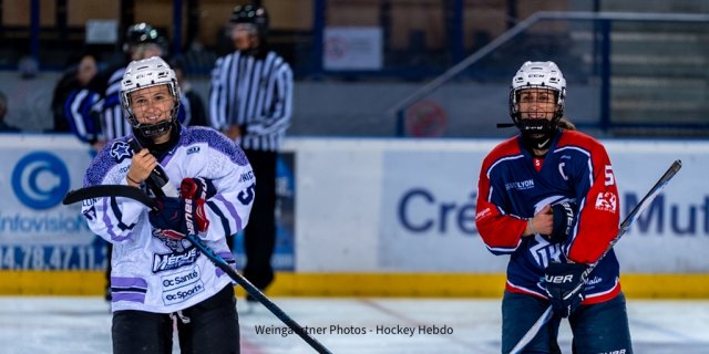 Photo hockey match Lyon  - Montpellier le 03/10/2026