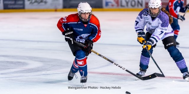 Photo hockey match Lyon  - Montpellier le 03/10/2026