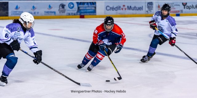 Photo hockey match Lyon  - Montpellier le 03/10/2026