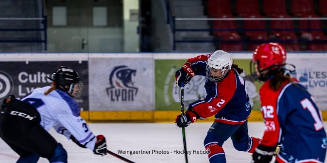 Photo hockey match Lyon  - Montpellier le 03/10/2026