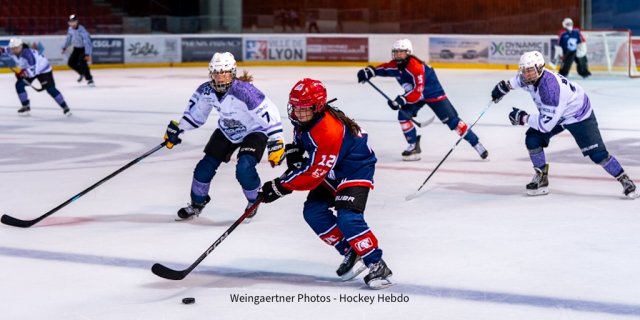 Photo hockey match Lyon  - Montpellier le 03/10/2026