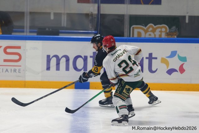 Photo hockey match Rouen - Anglet le 04/10/2026