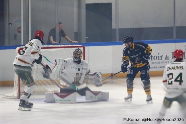 Photo hockey match Rouen - Anglet le 04/10/2026