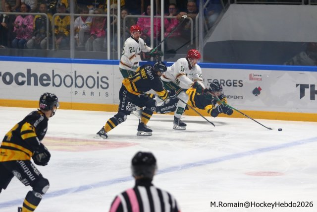Photo hockey match Rouen - Anglet le 04/10/2026