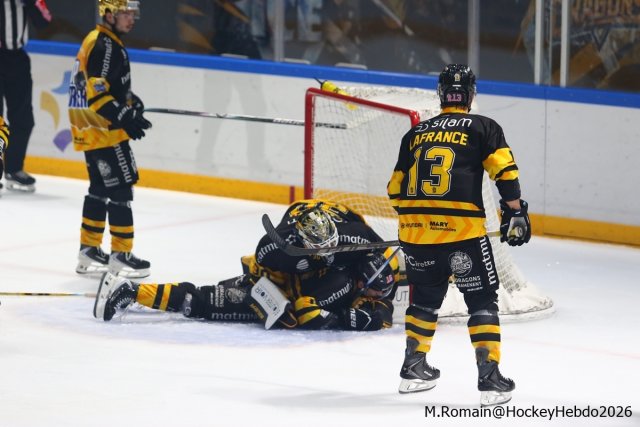 Photo hockey match Rouen - Anglet le 04/10/2026