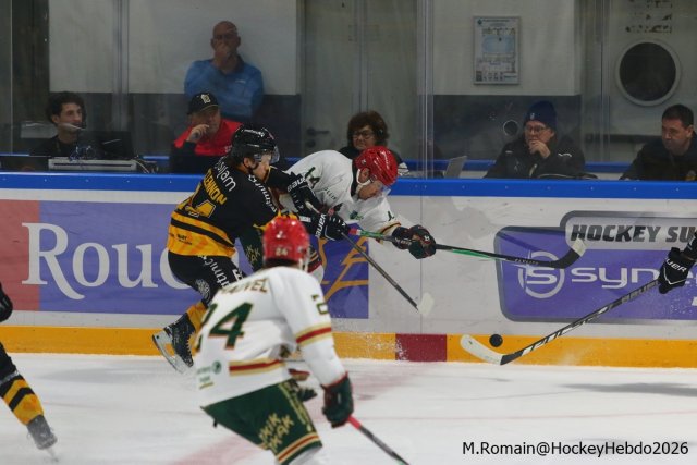 Photo hockey match Rouen - Anglet le 04/10/2026