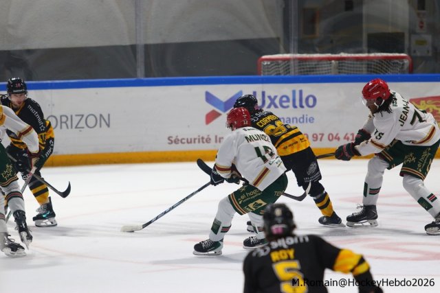 Photo hockey match Rouen - Anglet le 04/10/2026