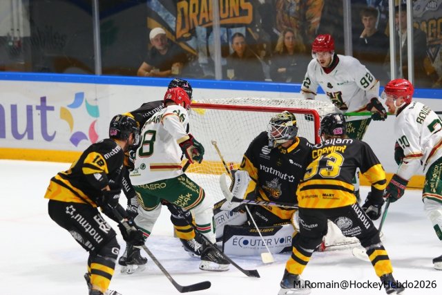 Photo hockey match Rouen - Anglet le 04/10/2026