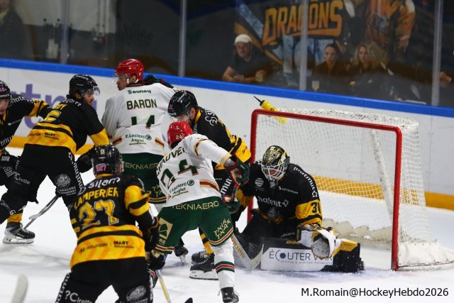 Photo hockey match Rouen - Anglet le 04/10/2026