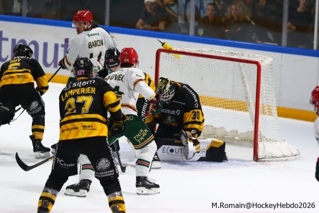 Photo hockey match Rouen - Anglet le 04/10/2026