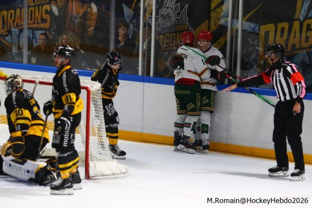 Photo hockey match Rouen - Anglet le 04/10/2026