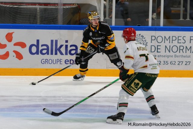Photo hockey match Rouen - Anglet le 04/10/2026