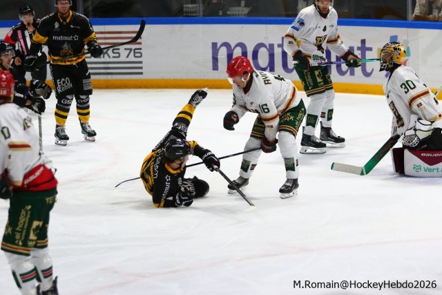 Photo hockey match Rouen - Anglet le 04/10/2026
