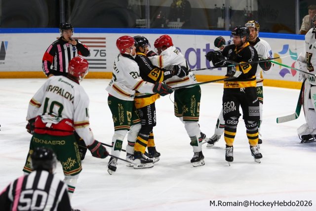 Photo hockey match Rouen - Anglet le 04/10/2026