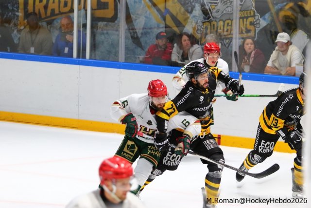 Photo hockey match Rouen - Anglet le 04/10/2026