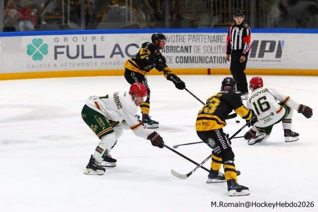 Photo hockey match Rouen - Anglet le 04/10/2026