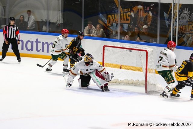Photo hockey match Rouen - Anglet le 04/10/2026