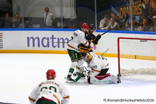 Photo hockey match Rouen - Anglet le 04/10/2026