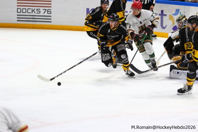 Photo hockey match Rouen - Anglet le 04/10/2026