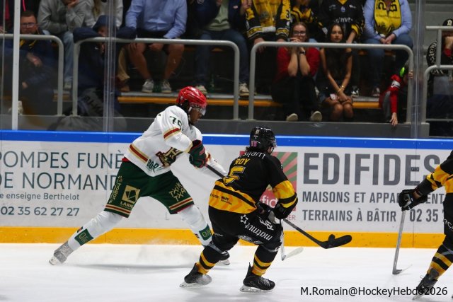 Photo hockey match Rouen - Anglet le 04/10/2026