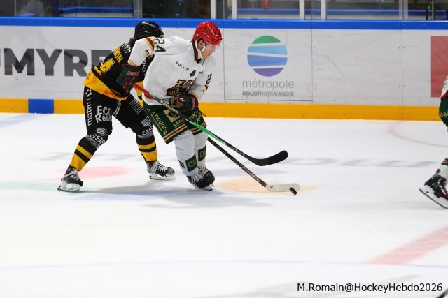 Photo hockey match Rouen - Anglet le 04/10/2026