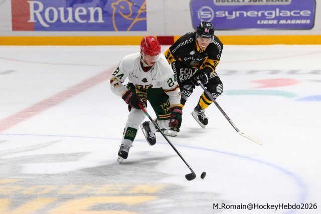 Photo hockey match Rouen - Anglet le 04/10/2026