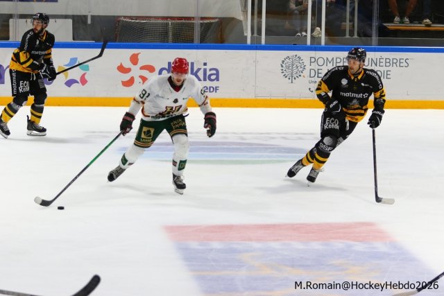 Photo hockey match Rouen - Anglet le 04/10/2026