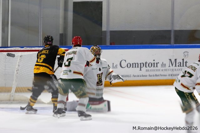 Photo hockey match Rouen - Anglet le 04/10/2026
