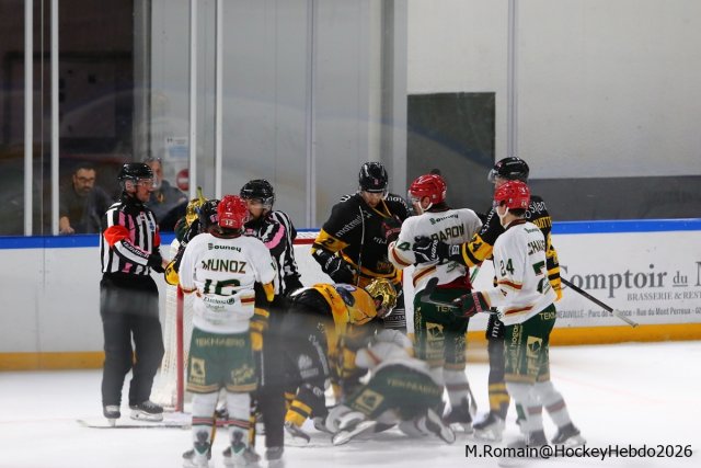 Photo hockey match Rouen - Anglet le 04/10/2026