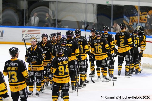 Photo hockey match Rouen - Anglet le 04/10/2026