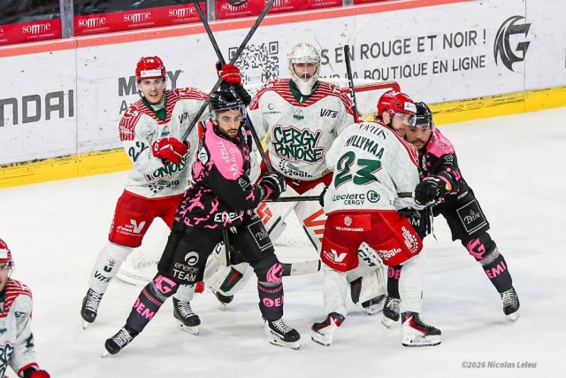 Photo hockey match Amiens  - Cergy-Pontoise le 04/10/2026