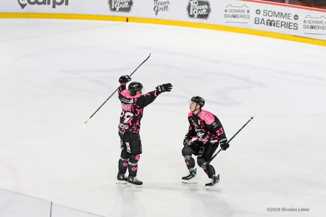 Photo hockey match Amiens  - Cergy-Pontoise le 04/10/2026