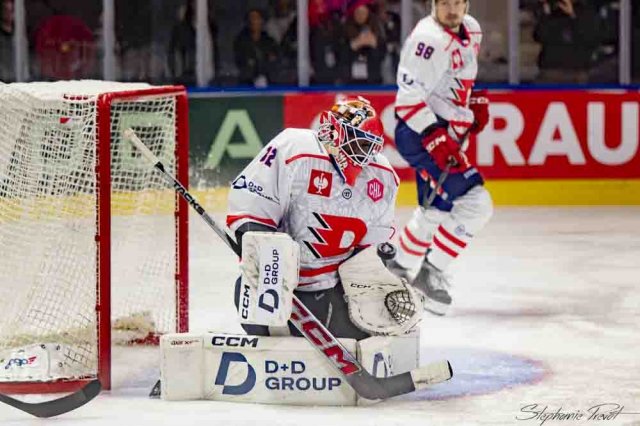 Photo hockey match Bordeaux - Pardubice le 07/10/2026