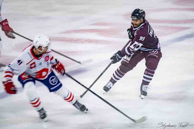 Photo hockey match Bordeaux - Pardubice le 07/10/2026