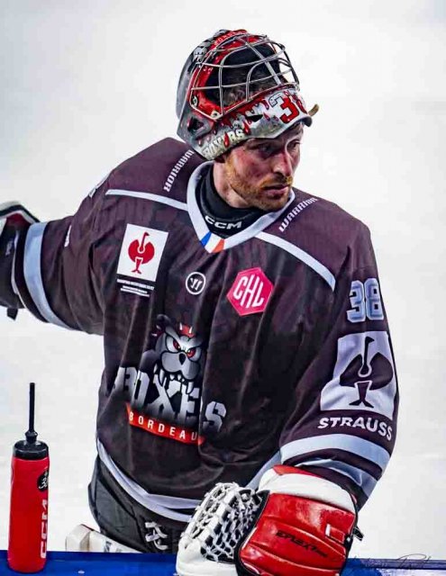 Photo hockey match Bordeaux - Pardubice le 07/10/2026