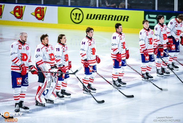 Photo hockey match Bordeaux - Pardubice le 07/10/2026