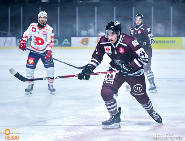 Photo hockey match Bordeaux - Pardubice le 07/10/2026
