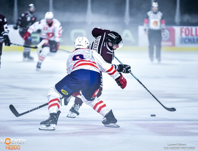 Photo hockey match Bordeaux - Pardubice le 07/10/2026