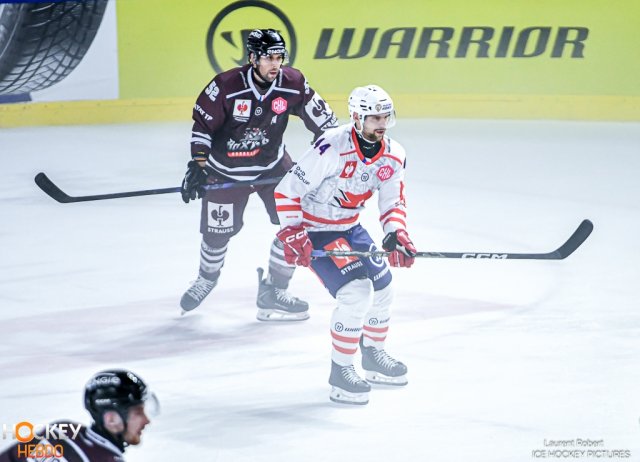 Photo hockey match Bordeaux - Pardubice le 07/10/2026