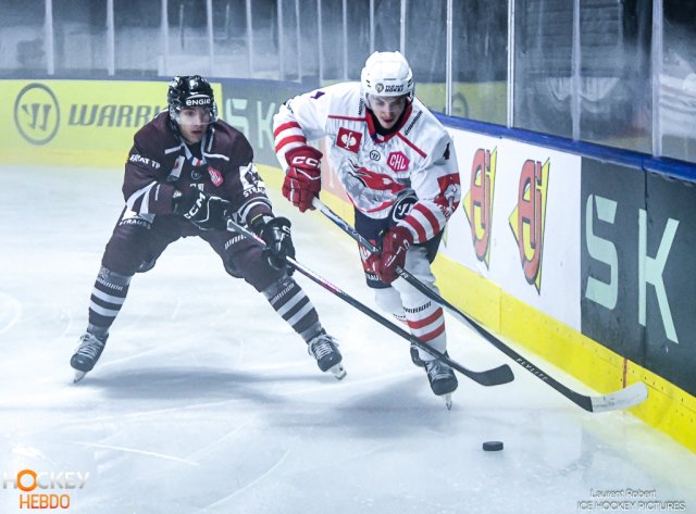 Photo hockey match Bordeaux - Pardubice le 07/10/2026
