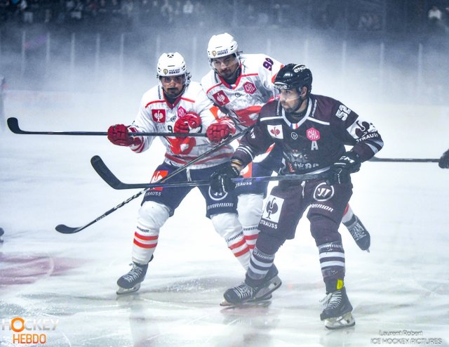 Photo hockey match Bordeaux - Pardubice le 07/10/2026