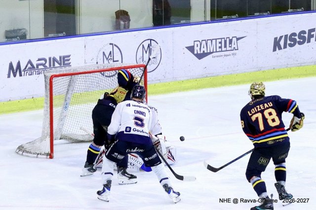 Photo hockey match Nice - Angers  le 09/10/2026