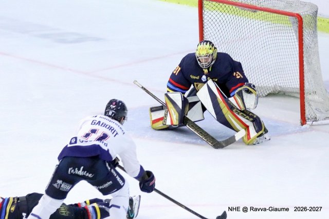 Photo hockey match Nice - Angers  le 09/10/2026