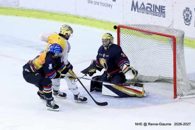 Photo hockey match Nice - Angers  le 09/10/2026