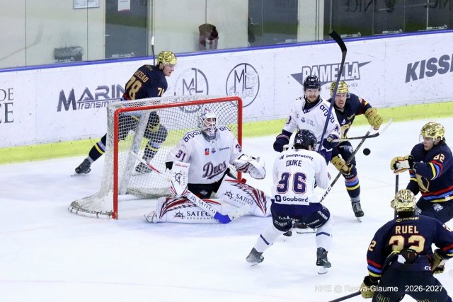 Photo hockey match Nice - Angers  le 09/10/2026